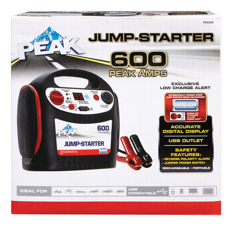 Peak Automatic Battery Jump Starter 600 amps