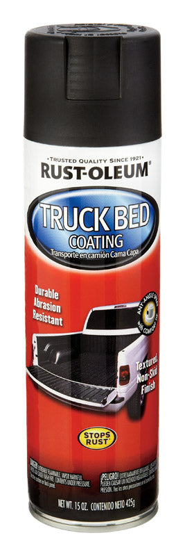 Rust-Oleum Truck Bed Coating 15 oz. Black Spray Can