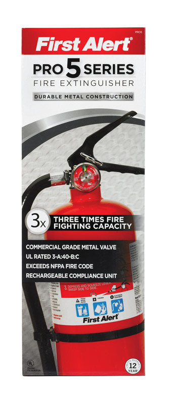 First Alert Pro 5 Series 5 lb. US Coast Guard, OSHA For Household Fire Extinguisher