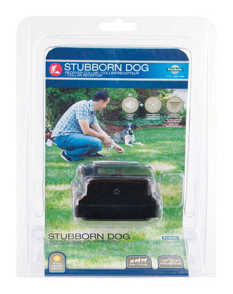 PetSafe Stubborn Dog In-Ground Fence PRF-275-19 Receiver Collar, Nylon/Plastic, Red