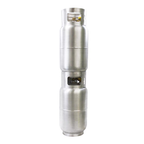 Flame King 33.5 lb Aluminum Type 1 Empty LP Tank