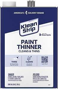 Klean Strip GKPT94002P Paint Thinner, Water White, 1 gal, Can, Pack of 4