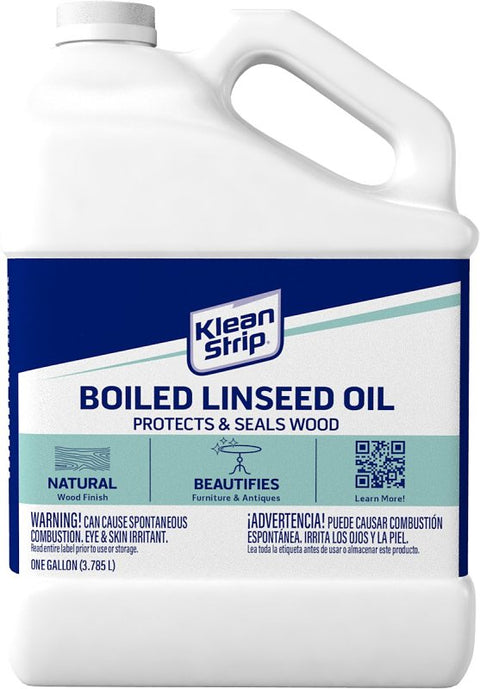 Klean Strip GLO45 Linseed Oil Thinner, Liquid, Clear Amber, 1 gal Can