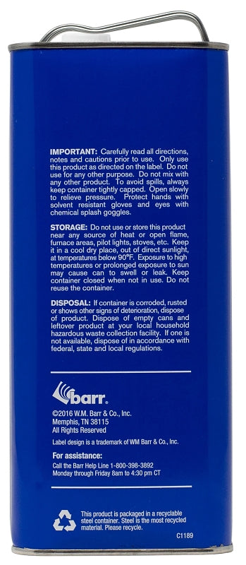 Klean Strip GKWS960 Paint and Varnish Stripper, 1 gal, Can, Liquid, Aromatic, Pack of 4
