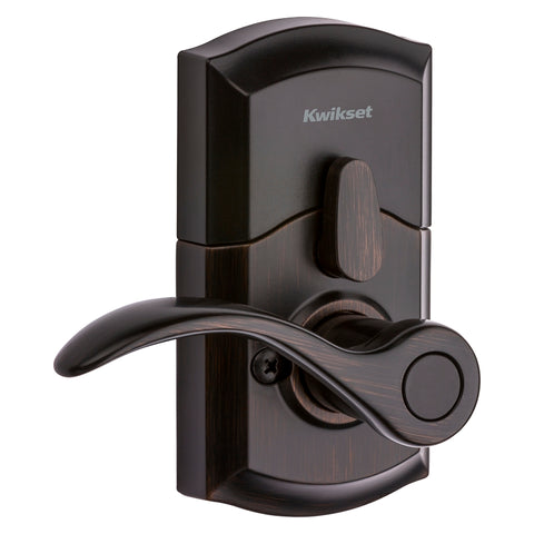 Kwikset 955PML 11P SMT CP Electronic Entry Lock, Venetian Bronze, Commercial, AAA Grade, Zinc, ADA Compliant