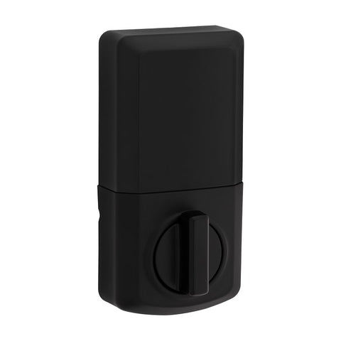 Kwikset Powerbolt 250 Series 992500-004 Keypad Electronic Lock, 3 Grade, Zinc, Matte Black, KW1 Keyway