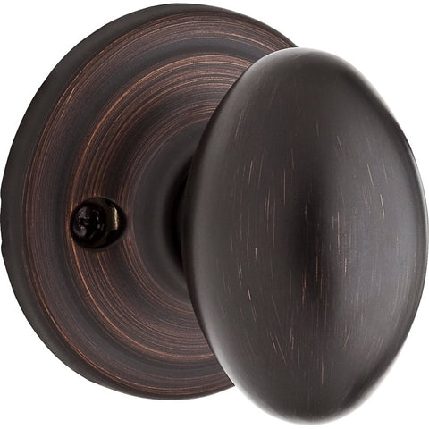Kwikset Signature Series 788L 11P GC Half Dummy Knob, Laurel Design, Venetian Bronze, Residential, Zinc