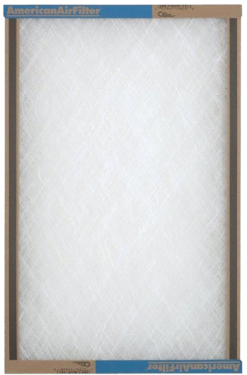 AAF 112201 Air Filter, 20 in L, 12 in W, Chipboard Frame, Pack of 12