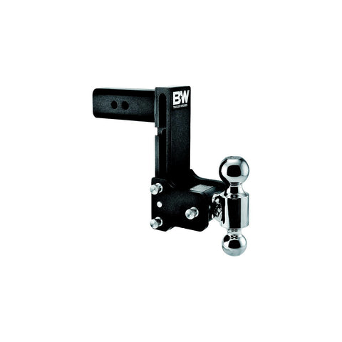 B&W TS20040B Trailer Hitches Tow & Stow Dual Ball Receiver Hitch - Fits 2-1/2" Receiver