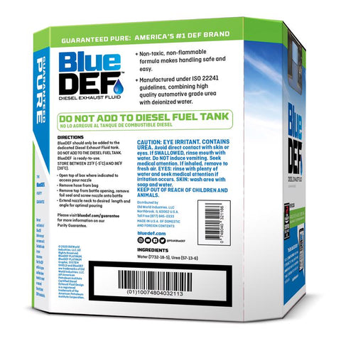 Peak Blue DEF Diesel Exhaust Fluid 2.5 gal – Shell Lumber and Hardware