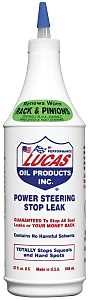 Lucas Oil 10011 Power Steering Fluid Light Red, 1 qt Bottle