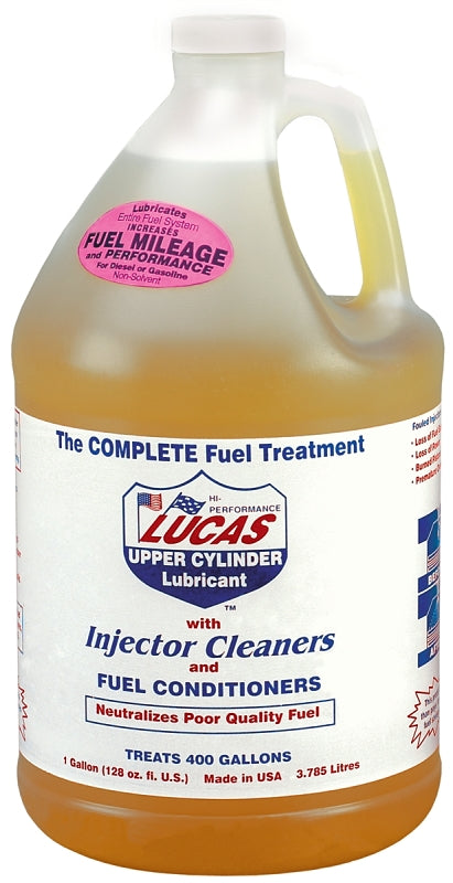 Lucas Oil 10013 Fuel Treatment, 1 gal Bottle, Pack of 4