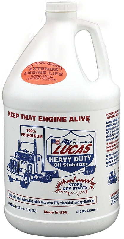 Lucas Oil 10002 Oil Stabilizer, 1 gal Bottle, Pack of 4