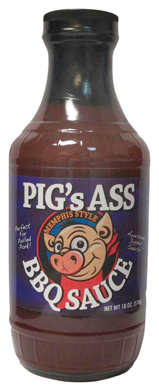 Pig's Ass Memphis Style BBQ Sauce 18 oz.