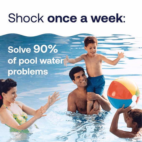 HTH Pool Care Granule Shock Treatment 1 lb, Pack of 15