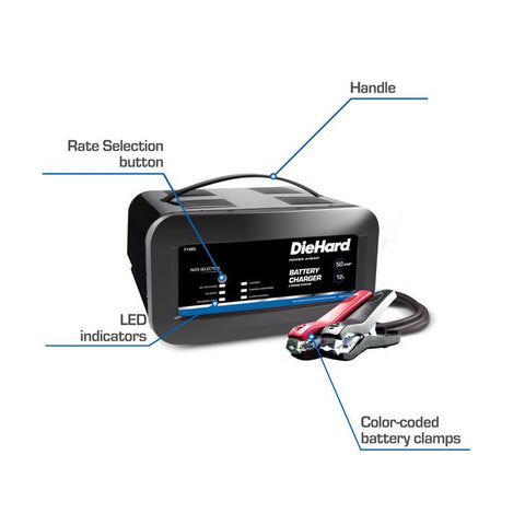DieHard Automatic 12 V 50 amps Battery Charger