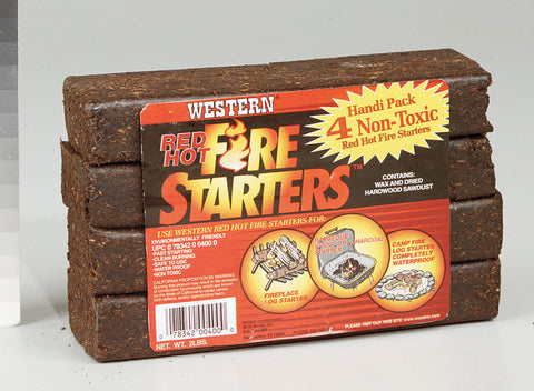 Western Red Hot Fire Starters 2 lb.
