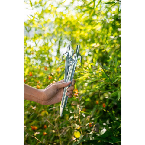 Coghlan's Silver Tent Stakes 12 in. L 4 pk
