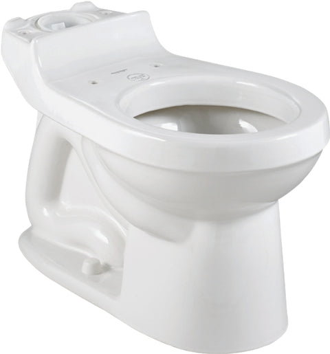 American Standard Champion 3110.016.020 Toilet Bowl, Round, 12 in Rough-In, Vitreous China, White, Floor Mounting