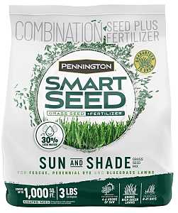 Pennington SMART SEED Sun & Shade Series 100543718 Grass Seed and