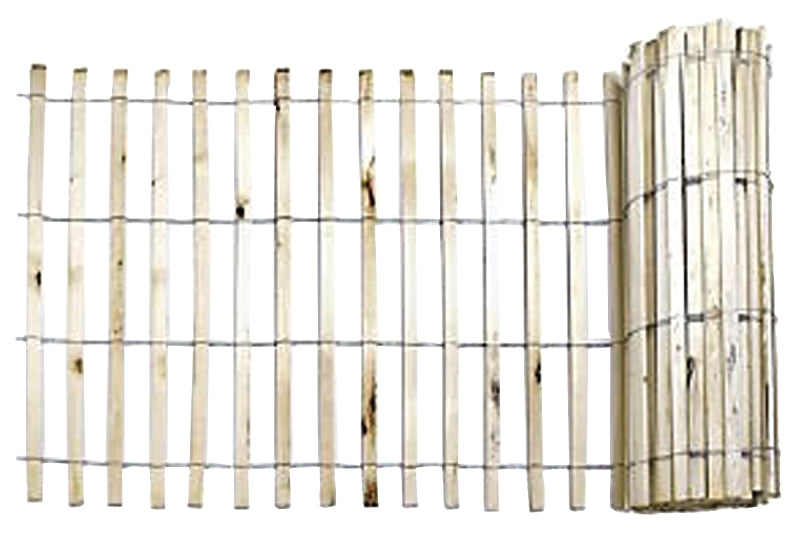 Mutual Industries 14910-9-48 Snow/Sand Fence, 50 ft L, 3/8 x 1-1/2 in ...