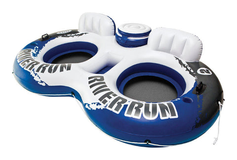 Intex River Run Blue Plastic Float for Two