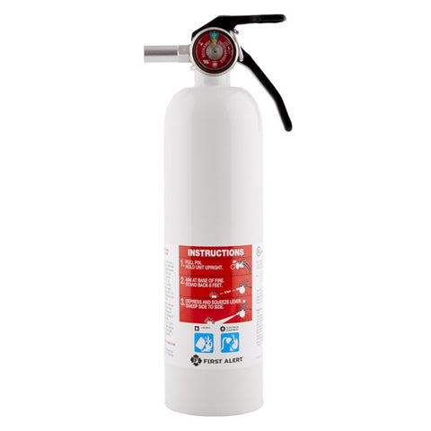 First Alert 2 lb Fire Extinguisher For Recreational OSHA/US Coast Guard Agency Approval, Pack of 4