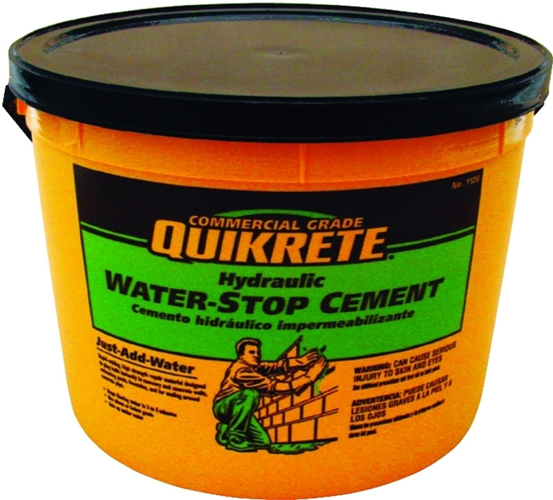 Quikrete 1126-11 Hydraulic Cement, Gray, Solid, 10 lb Pail – Shell ...