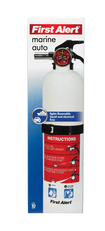 First Alert 2-3/4 lb. US Coast Guard, OSHA For Marine, Auto Fire Extinguisher