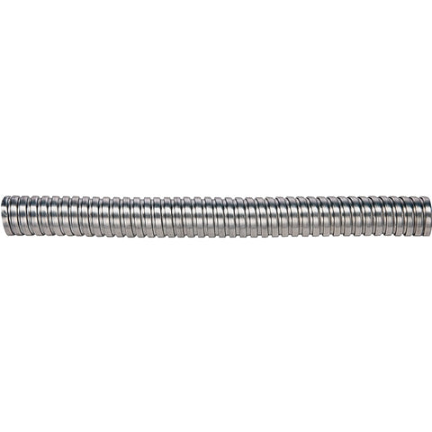 Pro-Flex Floppy-Flex PFFF-1212 Protective Conduit, 1-1/4 in, 12 in L, Aluminum, Galvanized