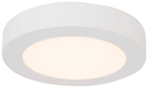 Boston Harbor CL040A WH Ceiling Light Fixture, 0.08 A, 120 V, 10 W, LED Lamp, 550 Lumens, 3000 K Color Temp