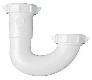 Plumb Pak PP20661 J-Bend, 1-1/2 x 1-1/4 in, Plastic
