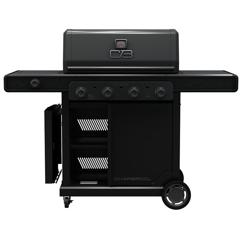 Charshell Char-Broil Pro Series 463281024 Gas Grill with Side Burner, 32,000 Btu ...