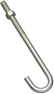 National Hardware 2195BC Series N232-967 J-Bolt, 3/8-16