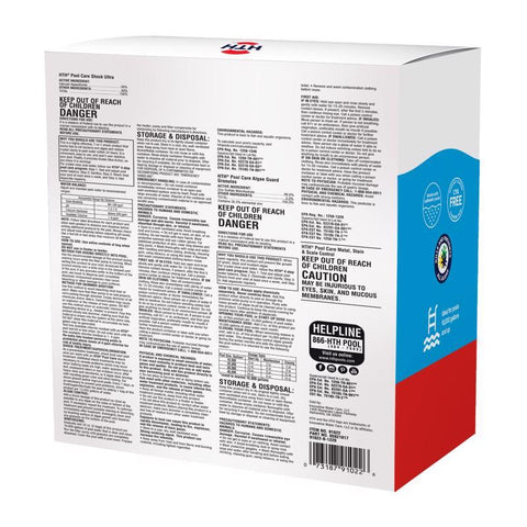 HTH Pool Care Granule Pool Care Kit 4 lb, Pack of 2