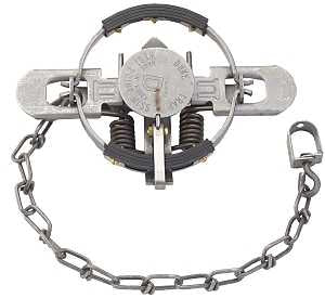 Duke Traps 0473 Coil Spring Trap, Spring Locking, For: Fox, Mink, Racc ...