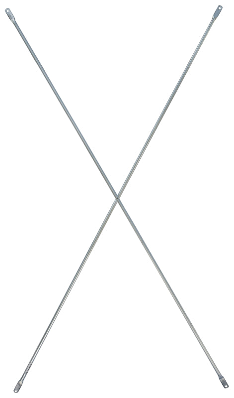 METALTECH M-MC48120 Cross Brace, Galvanized