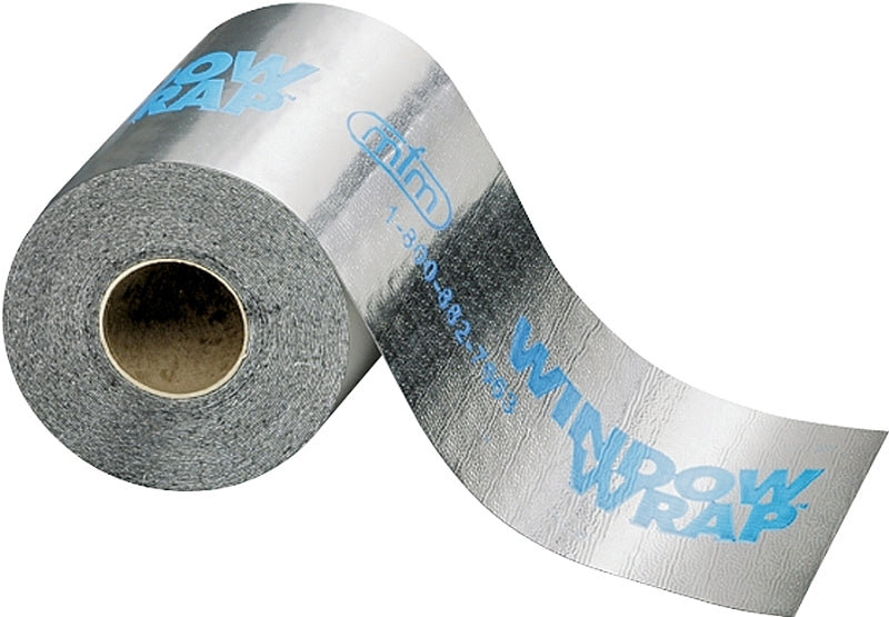 WindowWrap PSX-20 45W04 Flashing Tap, 100 ft L, 4 in W, Polymer, Silve ...
