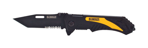 DeWalt Folding 7 in. L Pocket Knife Black