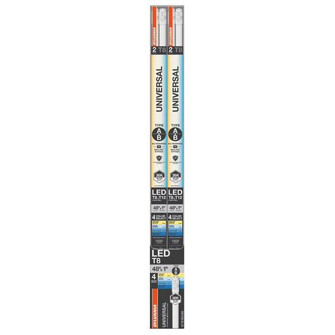 Sylvania 42197 LED Tube Light, Type AB, T8 Lamp