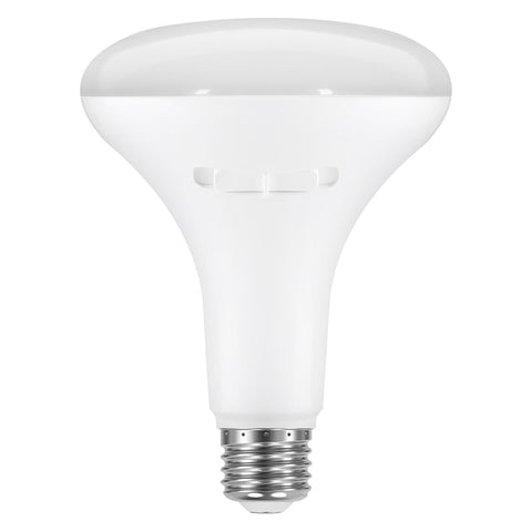 Sylvania 42575 LED Bulb, 5CCT Selectable, BR30 Lamp, 65 W Equivalent, E26 Medium Lamp Base, Dimmable, White, Pack of 4
