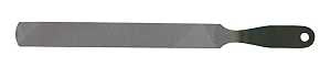 Crescent Nicholson 06706NN File, Flat, Rectangular Profile, American Pattern, Double, Single Cut, 8 in L Blade