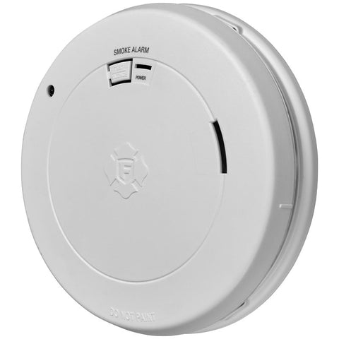 First Alert 1046747 Smoke Alarm with Safety Path Light, Photoelectric Sensor, White