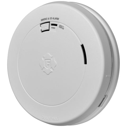 First Alert 1046796 Smoke and Carbon Monoxide Alarm with Slim Profile Design, Electrochemical, Photoelectric Sensor