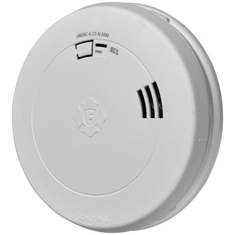 First Alert 1046803 Smoke and Carbon Monoxide Alarm with Slim Profile Design, Alarm: Voice, White