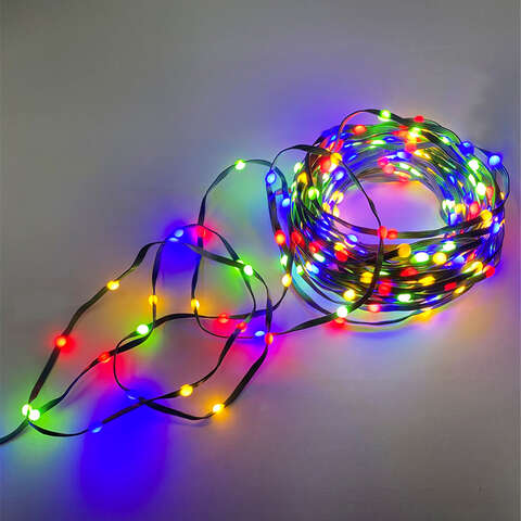 Celebrations LED Micro Dot/Fairy Multicolored/Warm White 100 ct String Christmas Lights 16.6 ft., Pack of 12