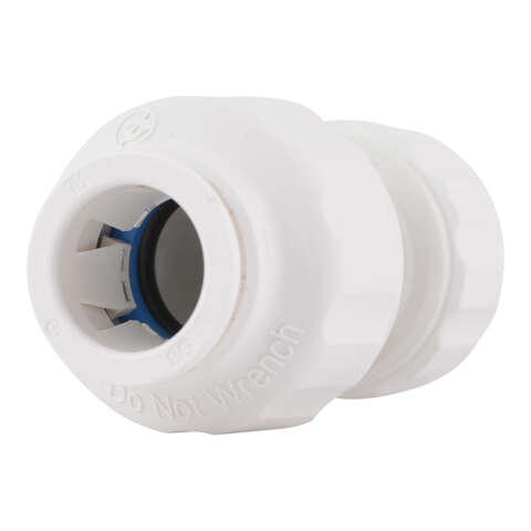 SharkBite Quick Connect Push to Connect 1/2 in. CTS X 3/8 in. D CTS Reducing Union Connector