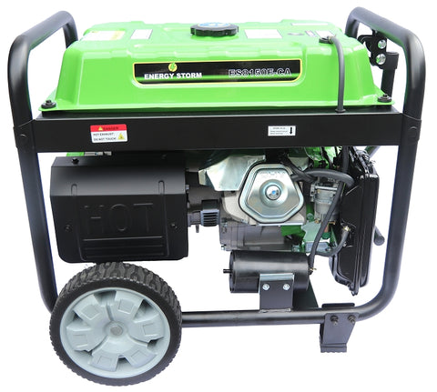 Lifan Energy Storm Series 8150E-CA Portable Generator, 30 A, 120/240 V, 7500 W Output, Gasoline, 8.5 gal Tank