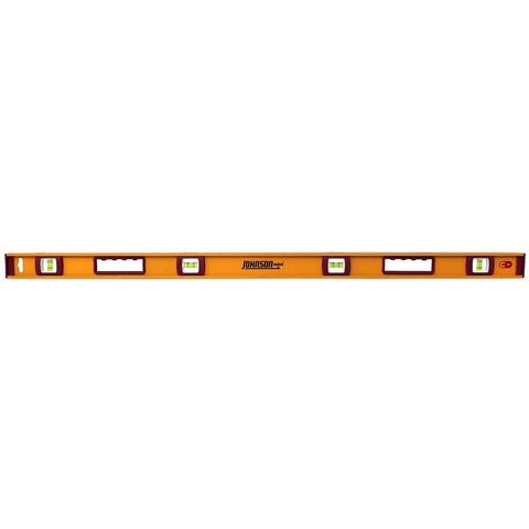 Johnson 1234-4800 I-Beam Level, 48 in L, Magnetic, Aluminum