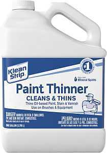 Klean Strip GKPT94400 Paint Thinner, Water White, 1 gal, Can, Liquid, Pack of 4